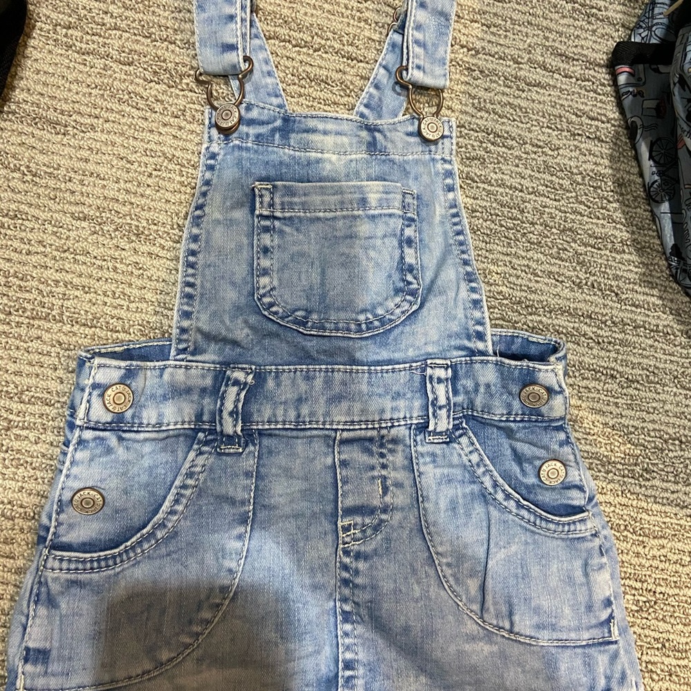 Cat & Jack Toddler Denim Overall Dress